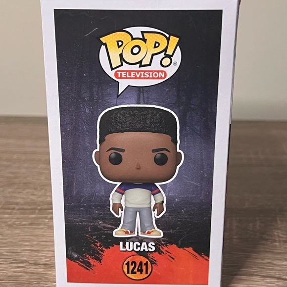 Funko Pop Stranger Things Lucas Vinyl Figure - Picture 4 of 5